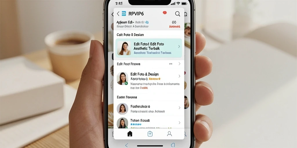 Tampilan antarmuka RPVIP6 yang modern dan intuitif.